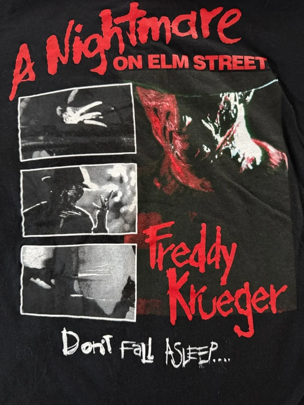 A Nightmare on Elm Street Freddy Krueger Graphic Tee - Black - Picture 6 of 6